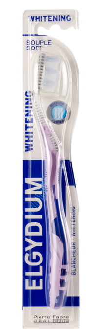 ELGYDIUM Whitening mīksta zobu tīrīšanas birste, 1 vienība