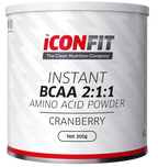 ICONFIT BCAA 2:1:1 pulveris ar brūklenes garšu, 300 g