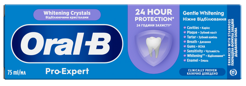 ORAL-B Pro-Expert Gentle Whitening zobu pasta, 75 ml