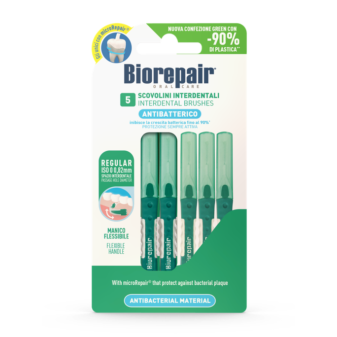 BIOREPAIR Regular zobstarpu birstīte, 5 gab.