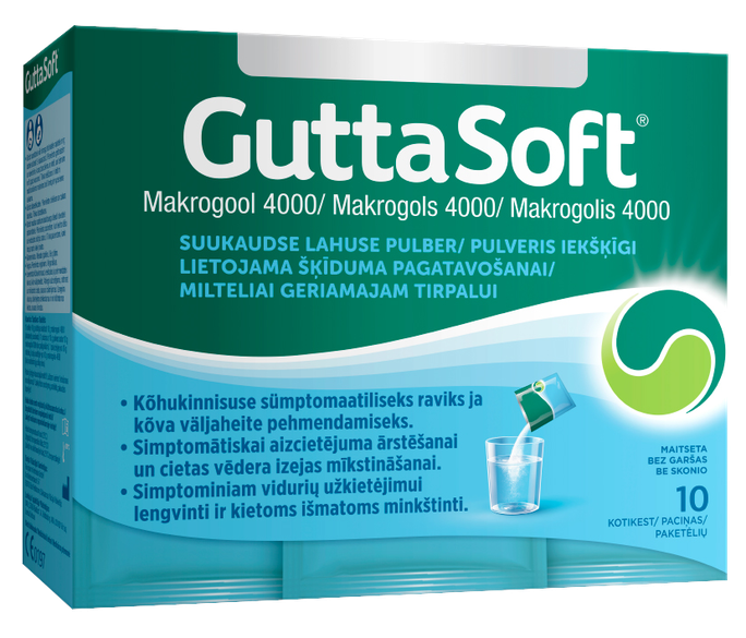 GUTTA SOFT 10 gab. pulveris