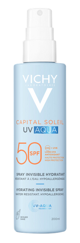 VICHY Capital Soleil SPF 50 UV-Aqua saules aizsargspreja, 200 ml