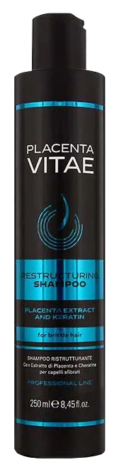PLACENTA VITAE Keratīnu matu rekonstruējošais šampūns, 250 ml