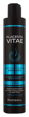 PLACENTA VITAE Keratīnu matu rekonstruējošais šampūns, 250 ml