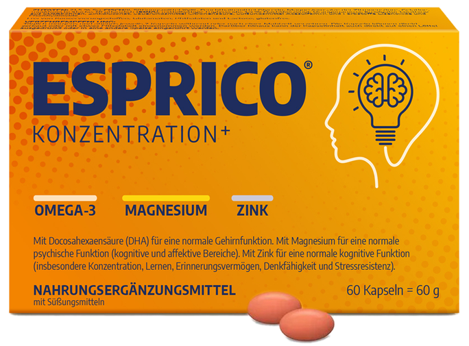 ESPRICO, 60 kapsulas – uztura bagātinātājs