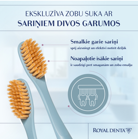 ROYAL DENTA Gold mīkstā zobu birste, 1 vienība