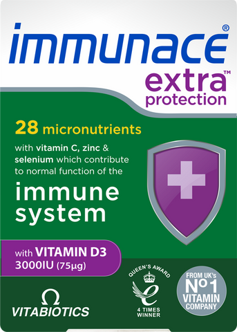IMMUNACE Extra Protection™ — 30 tabletes imūnbūtnei