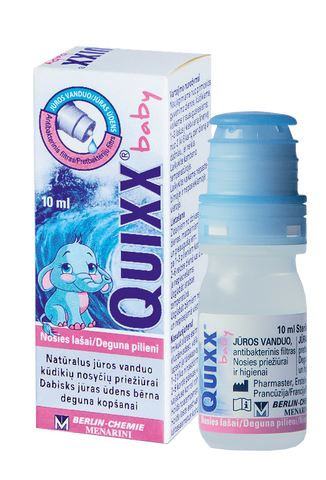 QUIXX Baby deguna pilienu šķīdums, 10 ml