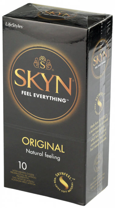 Skyn Original poliizoprēna prezervatīvi LifeStyles, 10 gab.