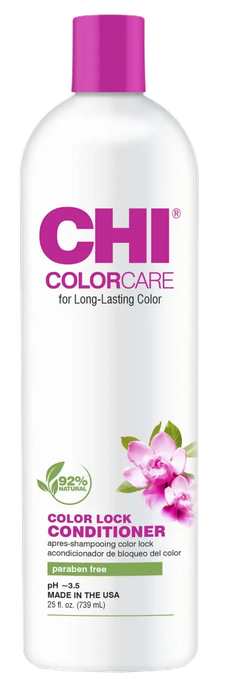 CHI Colorcare Color Lock - matu kondicionieris krāsotiem matiem, 739 ml