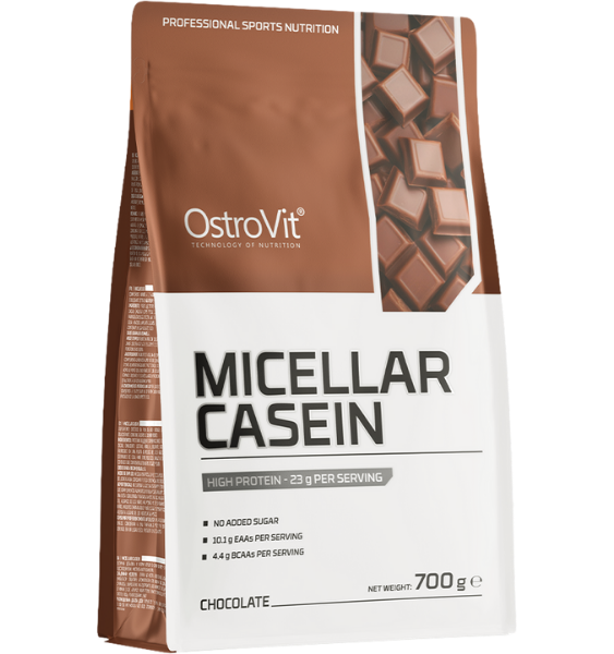OSTROVIT Šokolādes garšas Micelāra Kazeinīna pulveris – 700 g