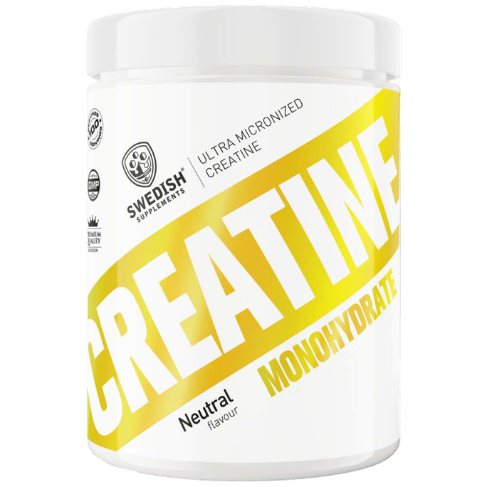 SWEDISH SUPPLEMENTS Kreatīna monohidrāta pulveris, 500 g