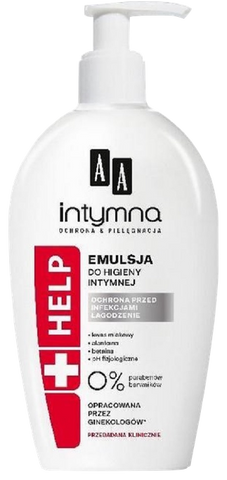 AA INTIMATE HELP – mazgāšanas emulsija intīmai higiēnai, 300 ml