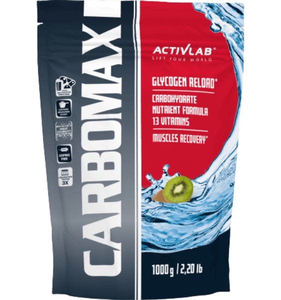 Activlab CarboMax Dynamic Kiwi - ogļhidrātu pulveris 1000 g