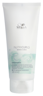 WELLA PROFESSIONALS matu kondicionieris Nutricurls Waves & Curls, 200 ml