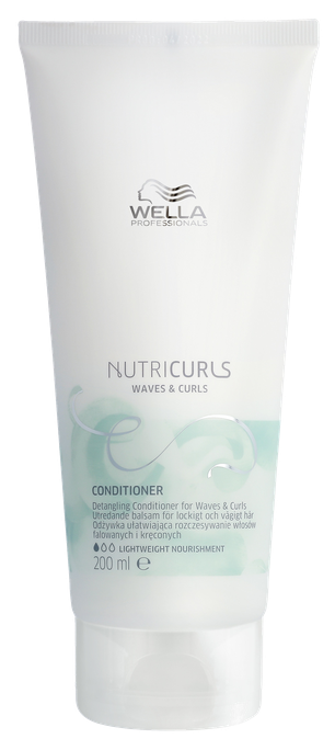 WELLA PROFESSIONALS matu kondicionieris Nutricurls Waves & Curls, 200 ml