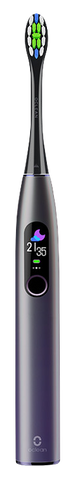 Oclean X Pro elektriskā zobu birste Purple no OCLEAN Smart Sonic sērijas, viena vienība