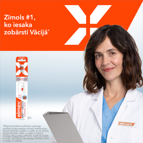 ELMEX Expert Ortho Precision zobu birste, 1 gab.