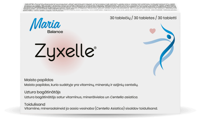 Zyxelle MARIA Balance tabletes – 30 gab.