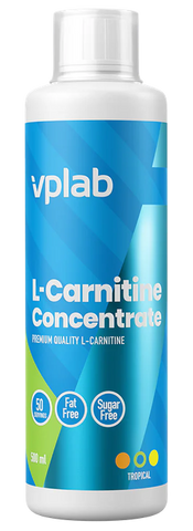 VPLAB L-karnitīns ar tropisku augļu aromātu – 500 ml koncentrāts