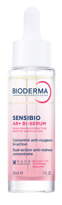 Duofāžu serums BIODERMA Sensibio AR+ 30 ml pret apsārtumiem