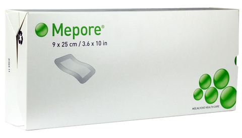 MEPORE plāksteri 30 gab., 9 x 25 cm