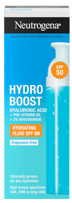 NEUTROGENA Hydro Boost Hydrating SPF 50 fluīds, 50 ml