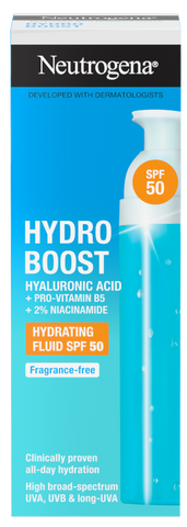 NEUTROGENA Hydro Boost Hydrating SPF 50 fluīds, 50 ml