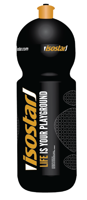 ISOSTAR Black Finisher 650ml sporta pudele - 1 gab.