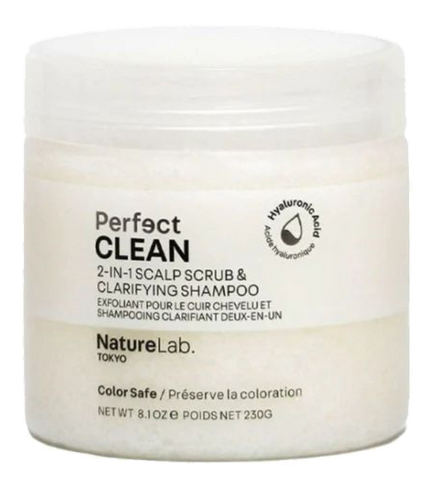 NATURE LAB. TOKYO Scalp Scrub un Šampūns 2-in-1 ar Skaidrojošo Efektu, 200 ml