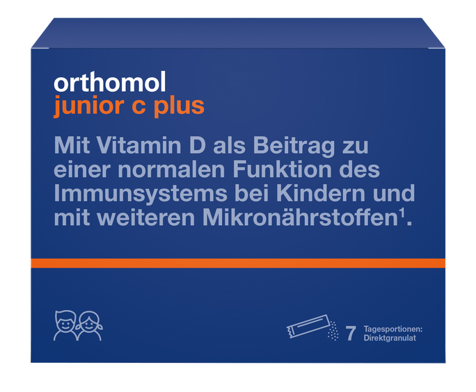 ORTHOMOL Junior C Plus, 7 paciņas