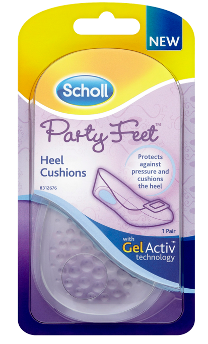 SCHOLL Party Feet gela papēža spilventiņi, 1 pāris