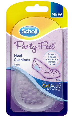 SCHOLL Party Feet gela papēža spilventiņi, 1 pāris