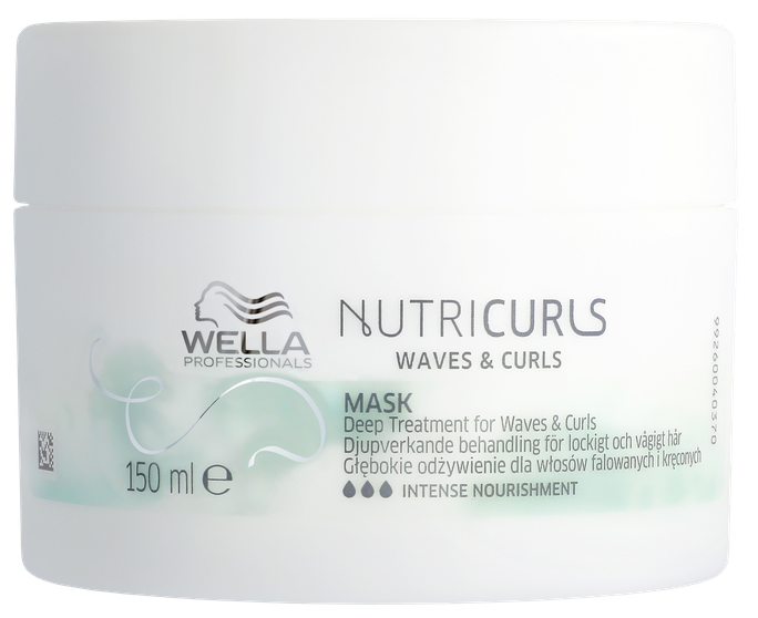 WELLA PROFESSIONALS Nutricurls maska 150 ml spirālainiem un pūkainiem matiem