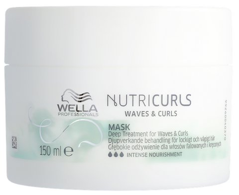 WELLA PROFESSIONALS Nutricurls maska 150 ml spirālainiem un pūkainiem matiem
