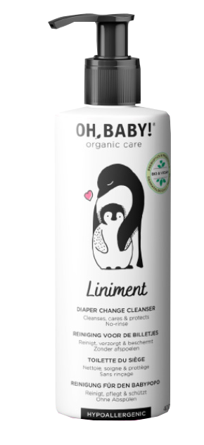 OH, BABY! Organic Care autiņu zonas aprūpes losjons ar linimentu, 400 ml