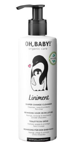 OH, BABY! Organic Care autiņu zonas aprūpes losjons ar linimentu, 400 ml