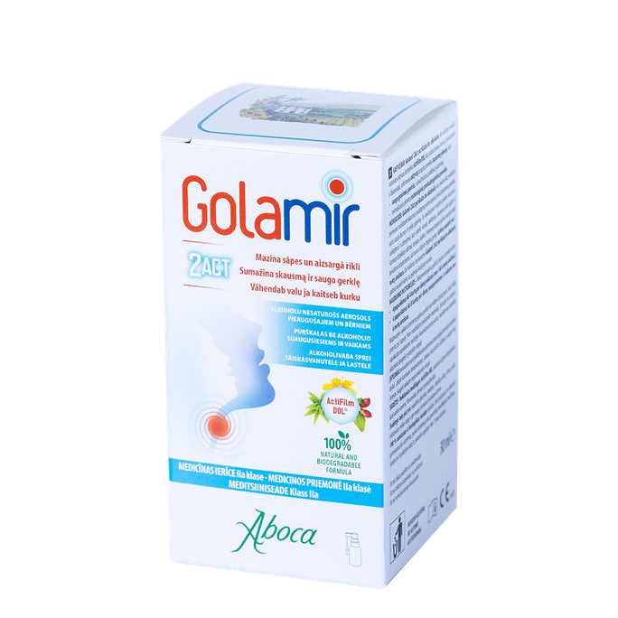 GOLAMIR 2Act mutes sprejs 30 ml