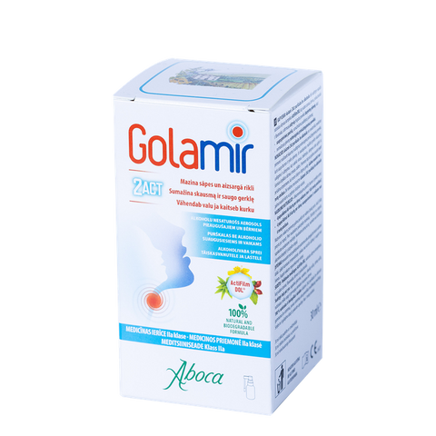 GOLAMIR 2Act mutes sprejs 30 ml