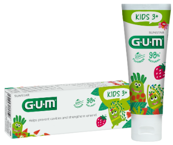Zobu pasta GUM Kids 3+, 1 tubeļa
