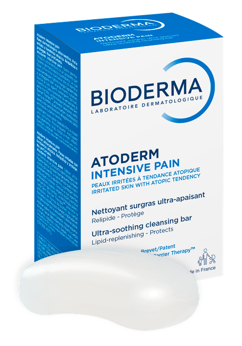 BIODERMA Atoderm Intensive Pain – tīrīšanas ziepes, 150 g