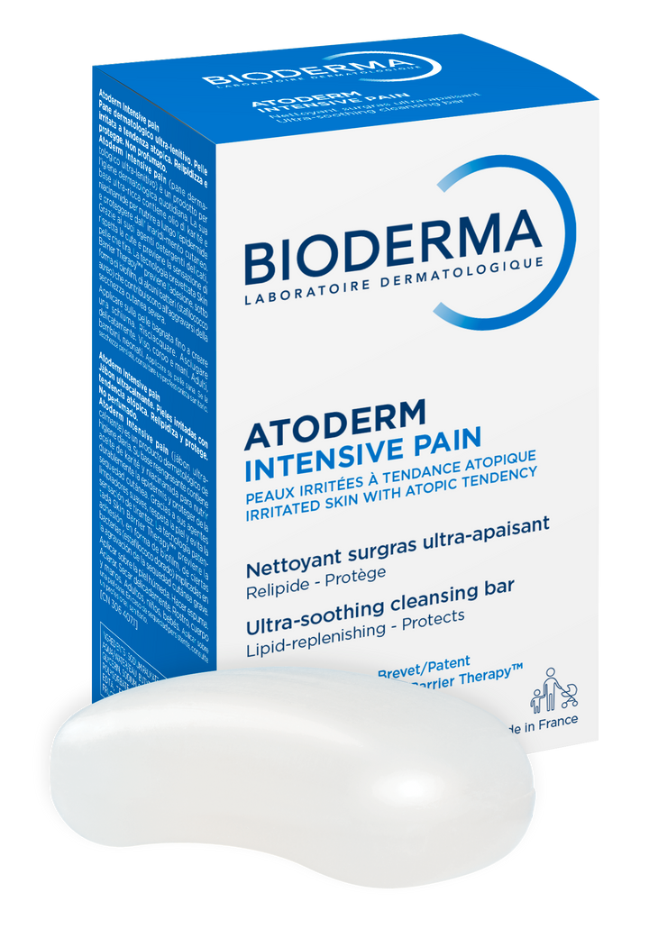 BIODERMA Atoderm Intensive Pain – tīrīšanas ziepes, 150 g