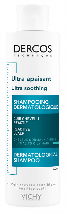 VICHY Dercos Ultra Nomierinošs šampūns, 200 ml
