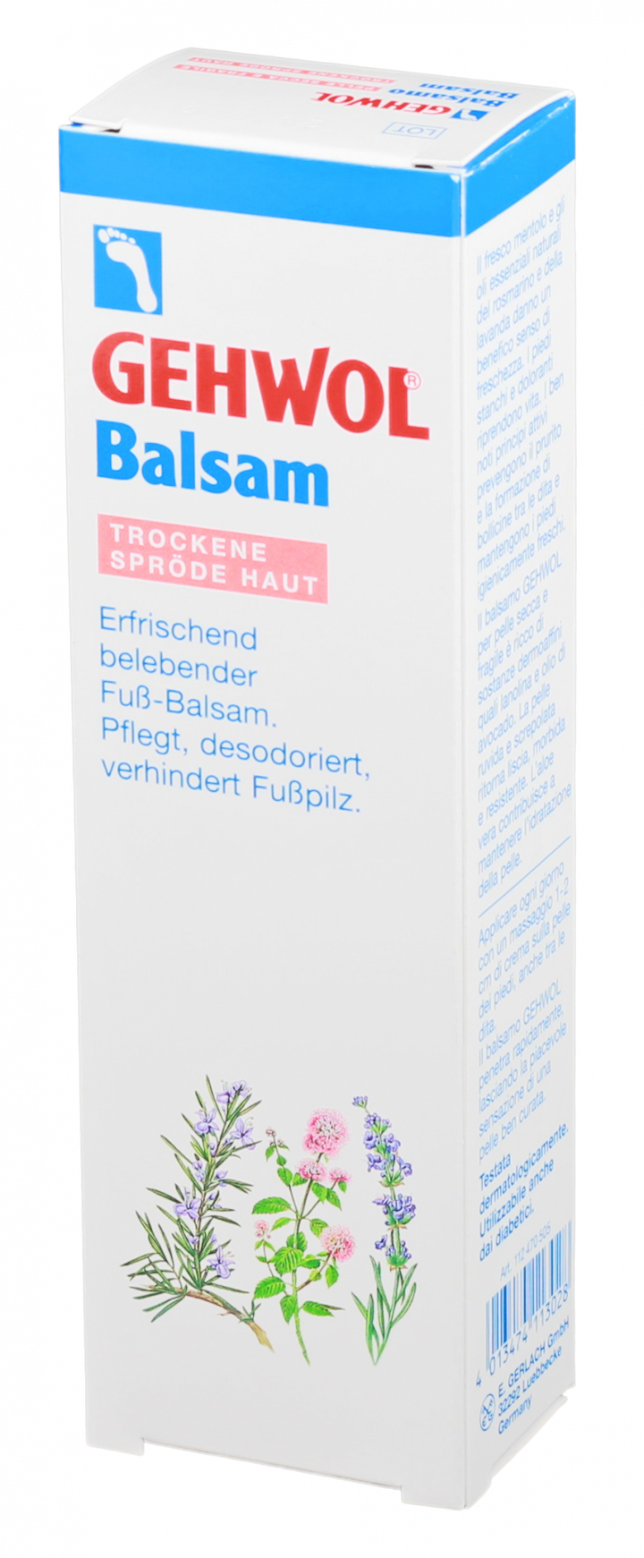 Balzams sausai ādai GEHWOL, 75 ml