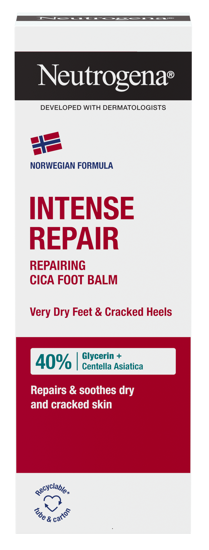 NEUTROGENA Intense Repair Cica Balzams Pēdu Atjaunošanai, 50 ml
