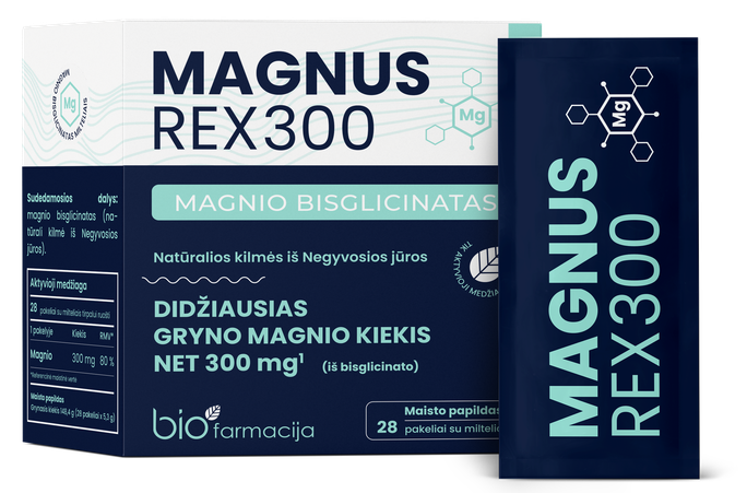 Magnus Rex 300 magnija paciņas - 28 gab.