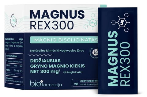 Magnus Rex 300 magnija paciņas - 28 gab.