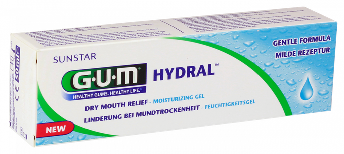 Hidratējošs GUM gēls mutes dobumam, 50 ml