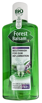 Ciedru riekstu eļļas un salvijas mutes skalojamais līdzeklis FOREST BALM, 500 ml