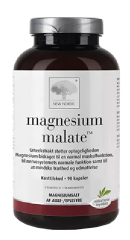 NEW NORDIC Magnija malāta kapsulas 90 gab.